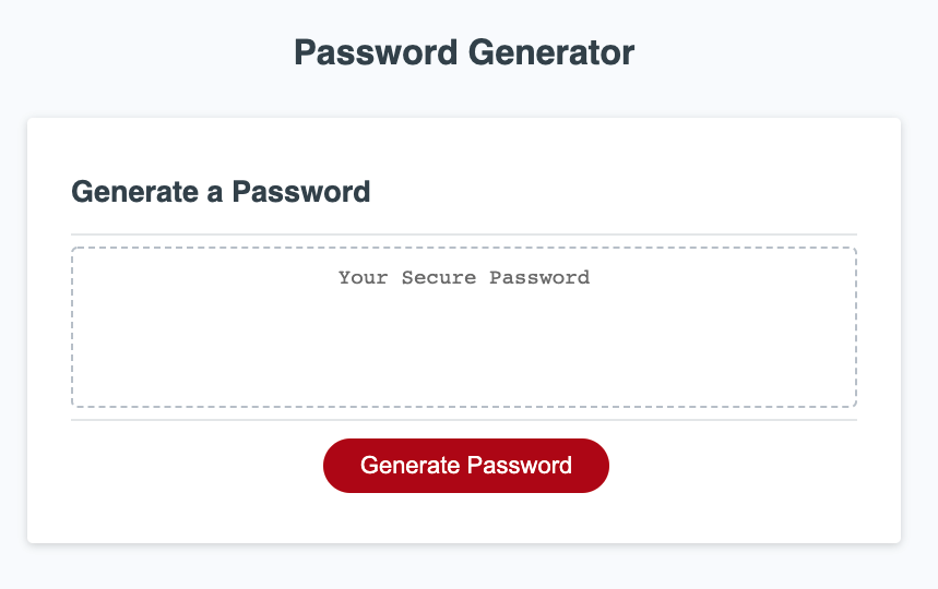 password-generator